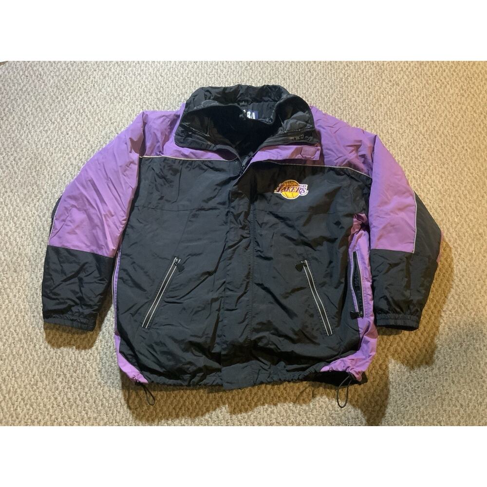 Los Angeles Lakers GIII By Carl Banks Full Zip Winter Jacket Mens XL